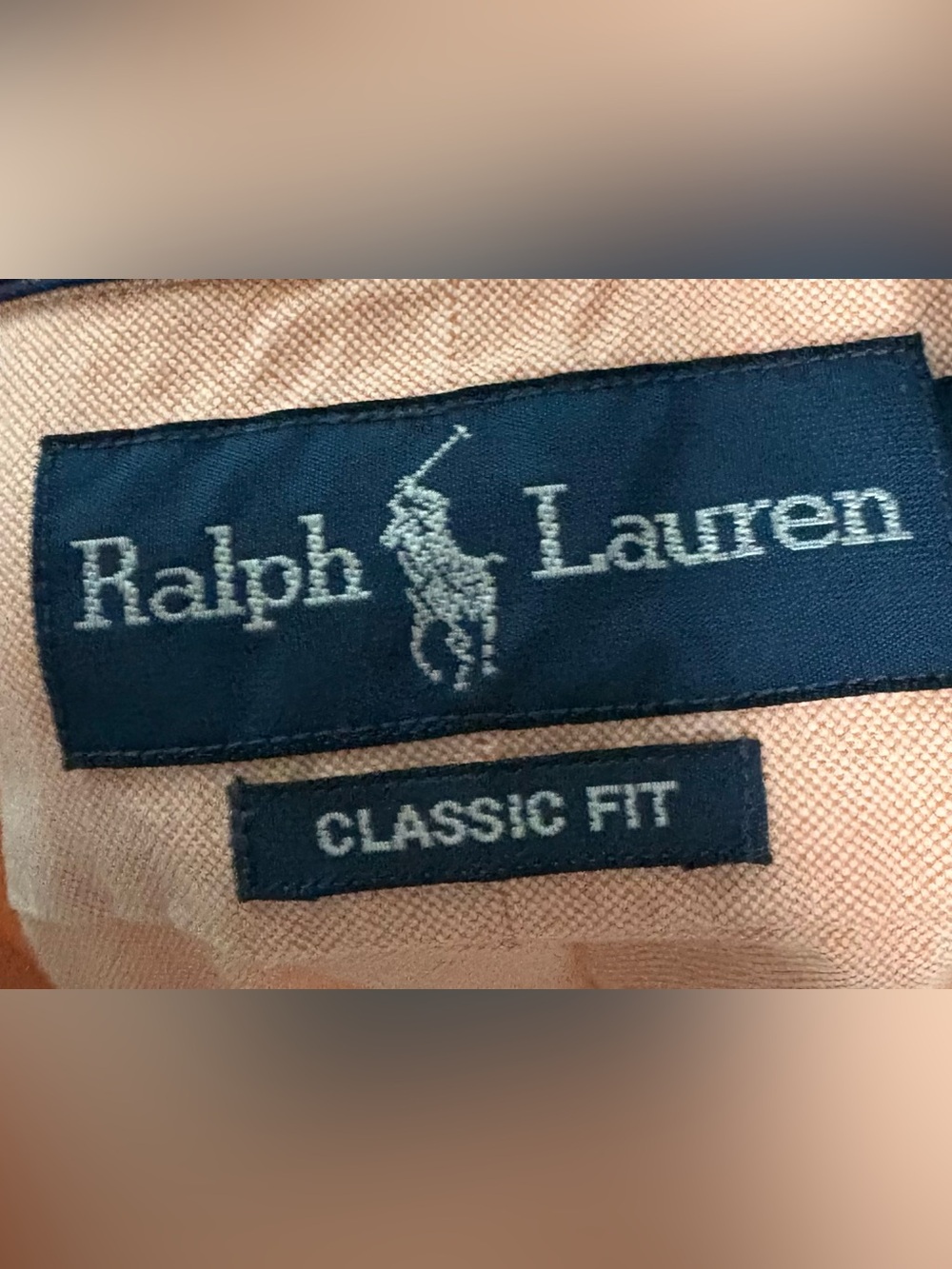 Ralph Lauren Men’s Peach Button-Down Shirt XXL - Picture 4 of 4